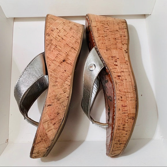 - Sam Edelman Romy Sandals in Silver - Picture 5 of 5